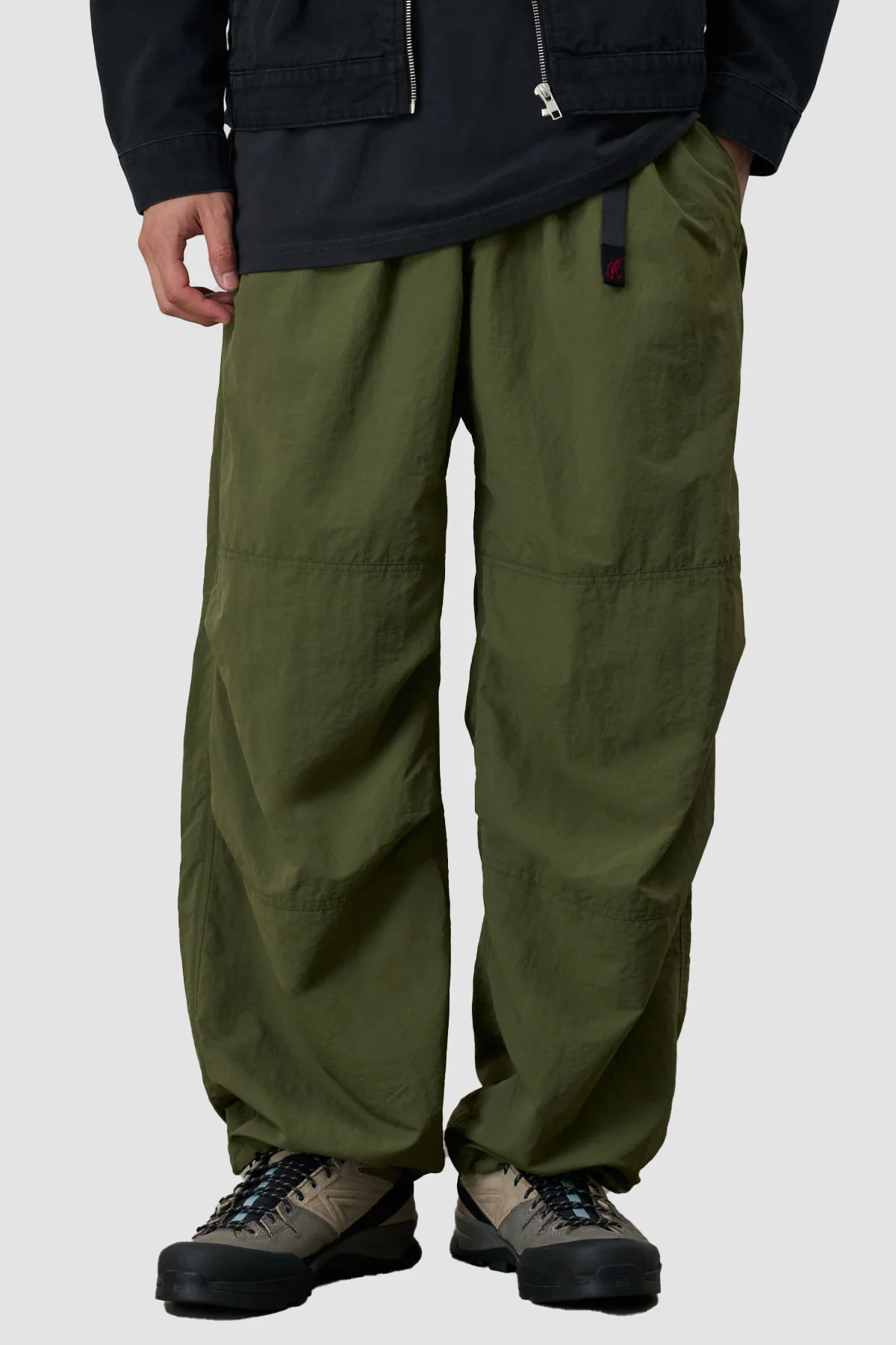 Gramicci Nylon Paneled Trek Pants - Olive