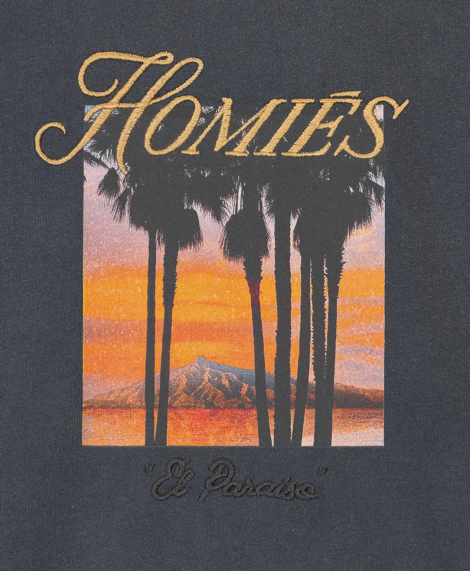Homies Marbella El Paraiso Tee - Vintage Grey - Image 4
