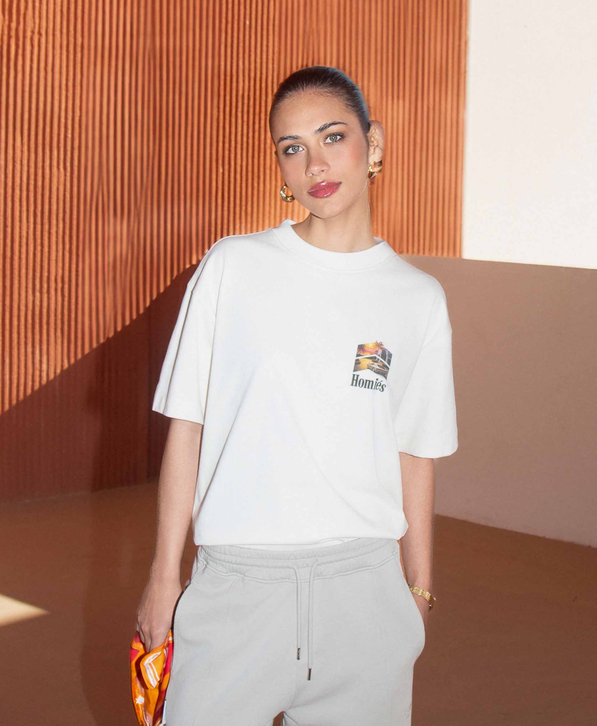 Homies Marbella Racing Special Edition Tee - Beige - Image 6