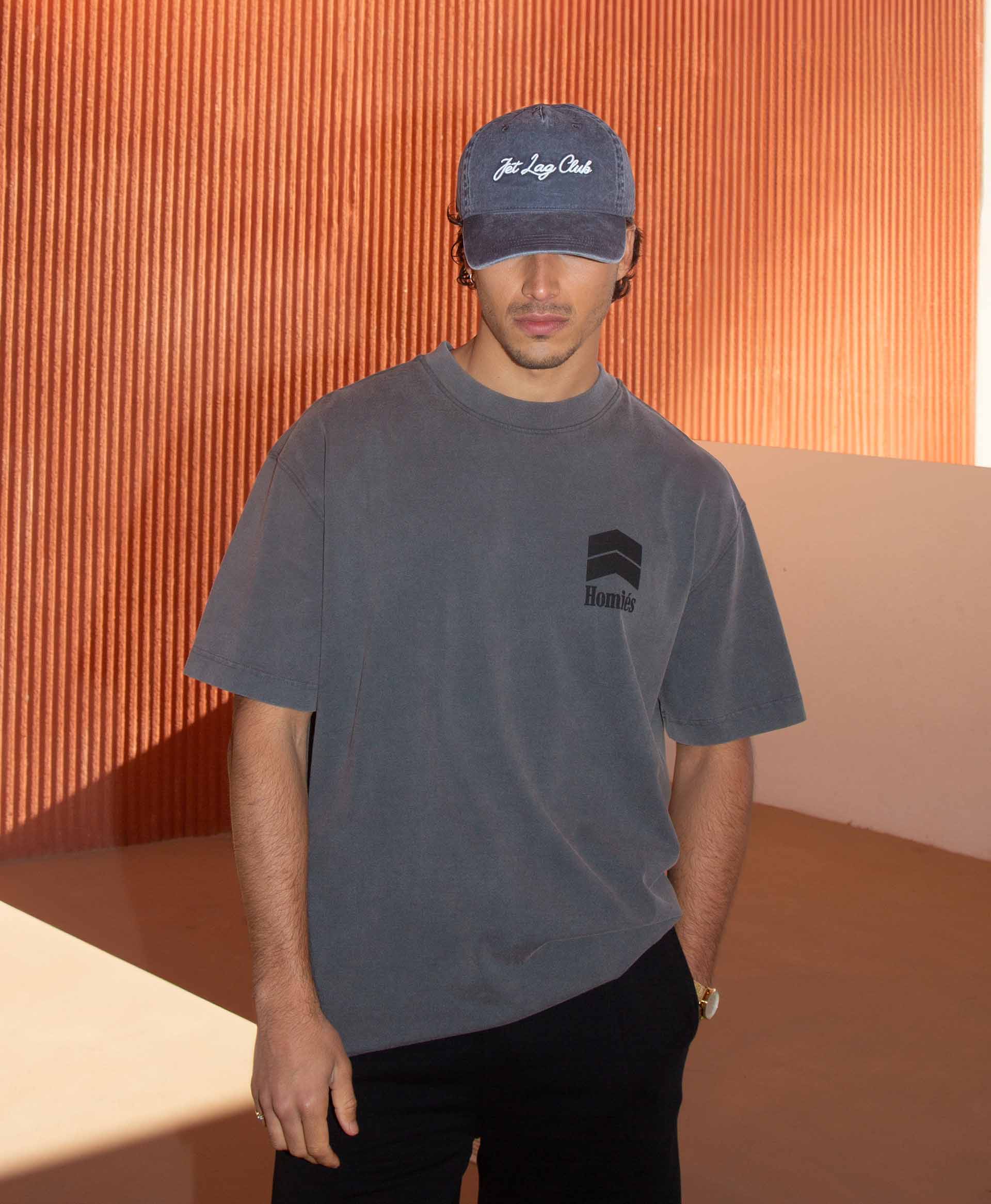 Homies Marbella Racing Tee - Vintage Grey - Image 3