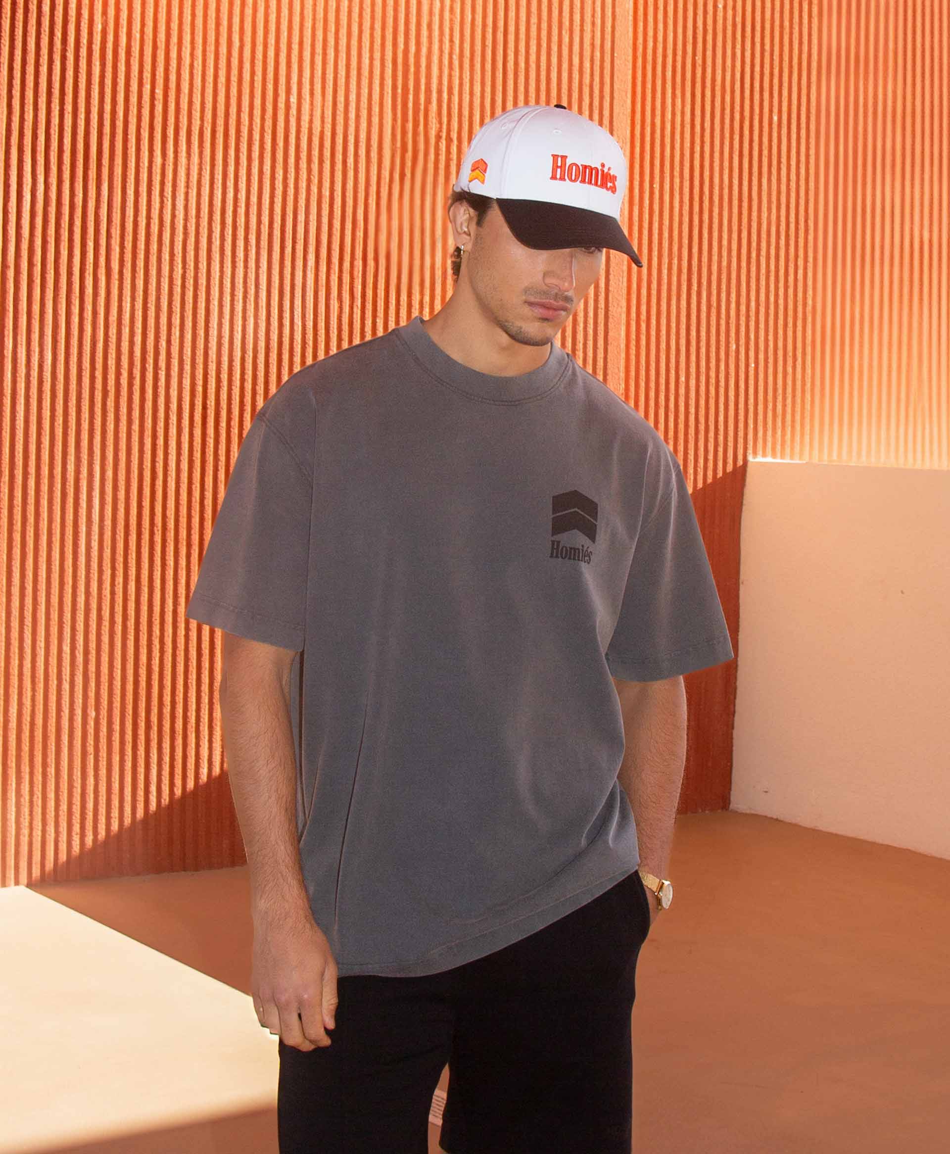 Homies Marbella Racing Tee - Vintage Grey - Image 5