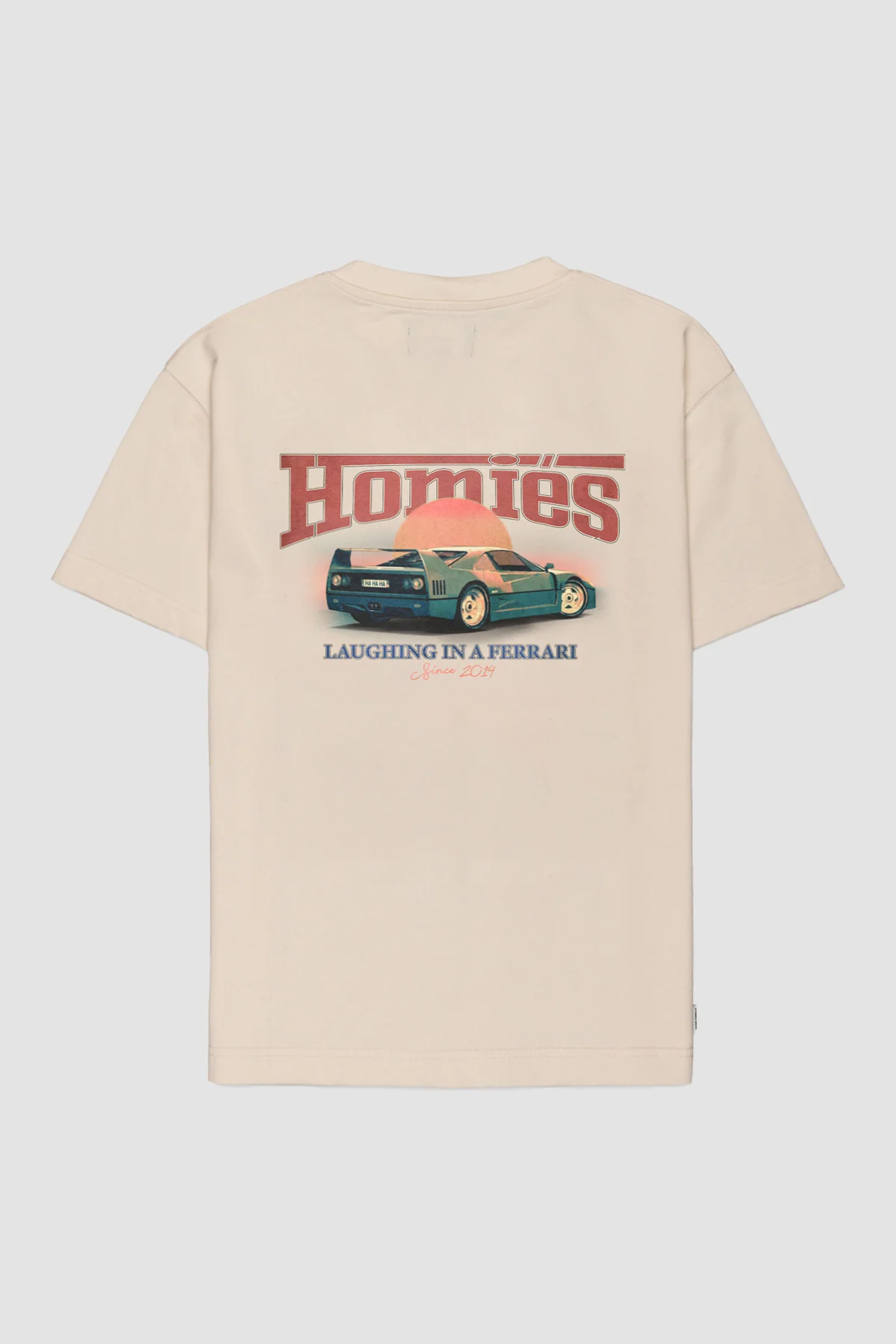 Homies Marbella Sunset Boulevard Tee - Beige