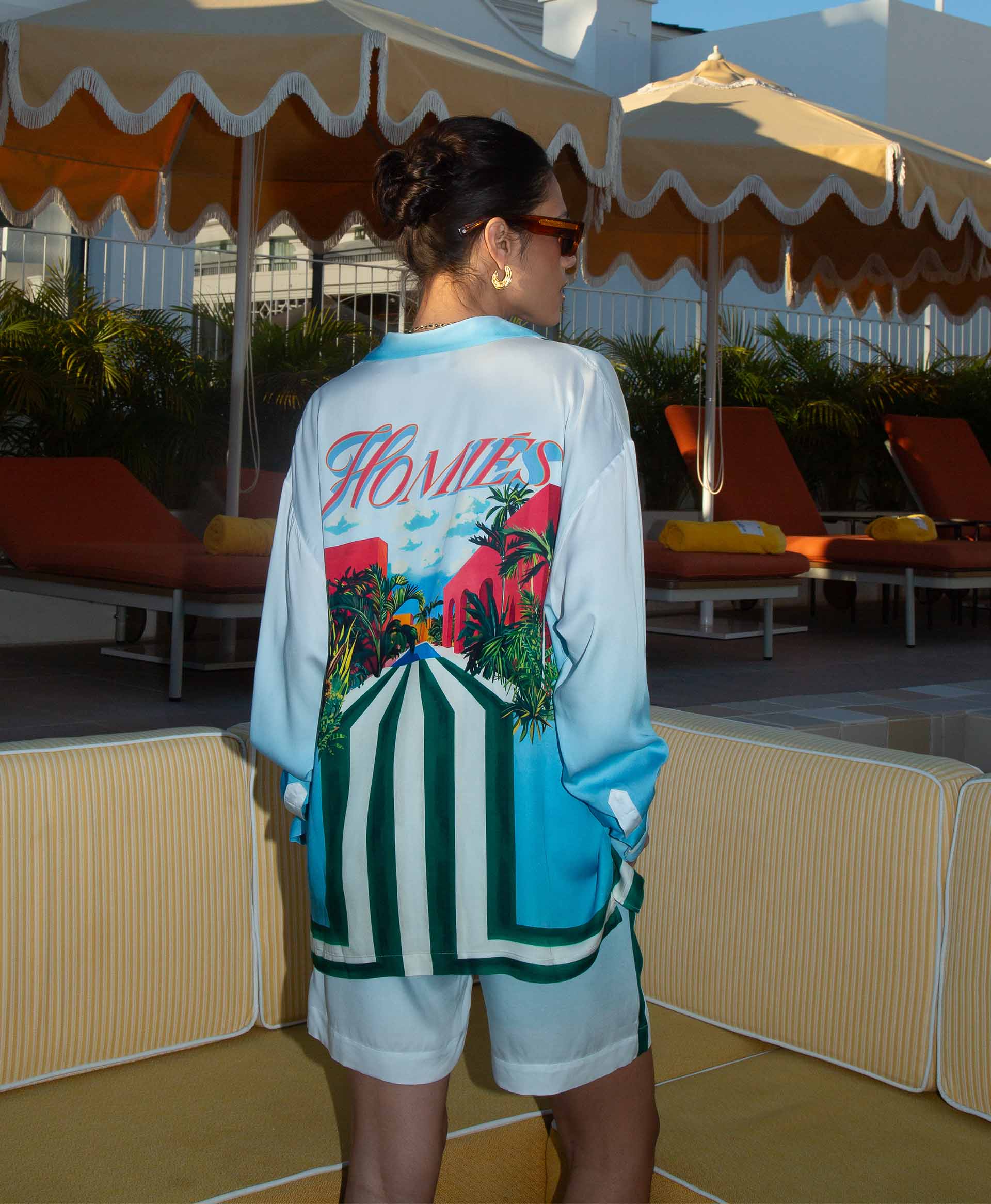 Homies Marbella Villa Resort Shorts - Multi - Image 6