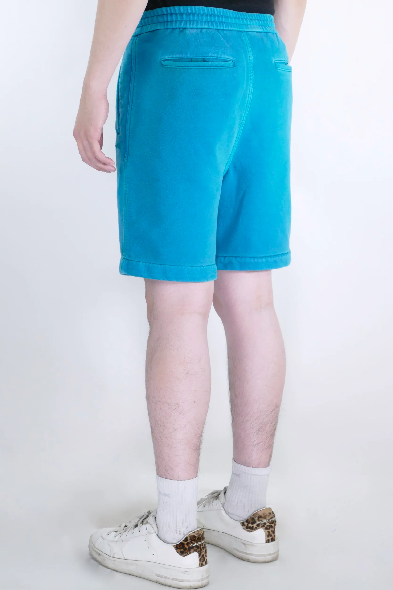 Juun.J Logo Shorts - Blue - Image 3