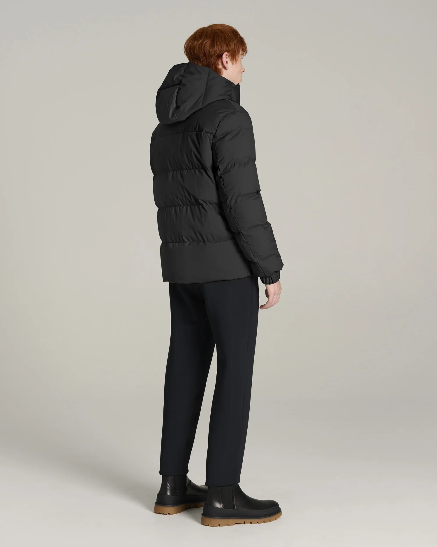 Kanuk Mens Down Jacket Hugo - Black - Image 4
