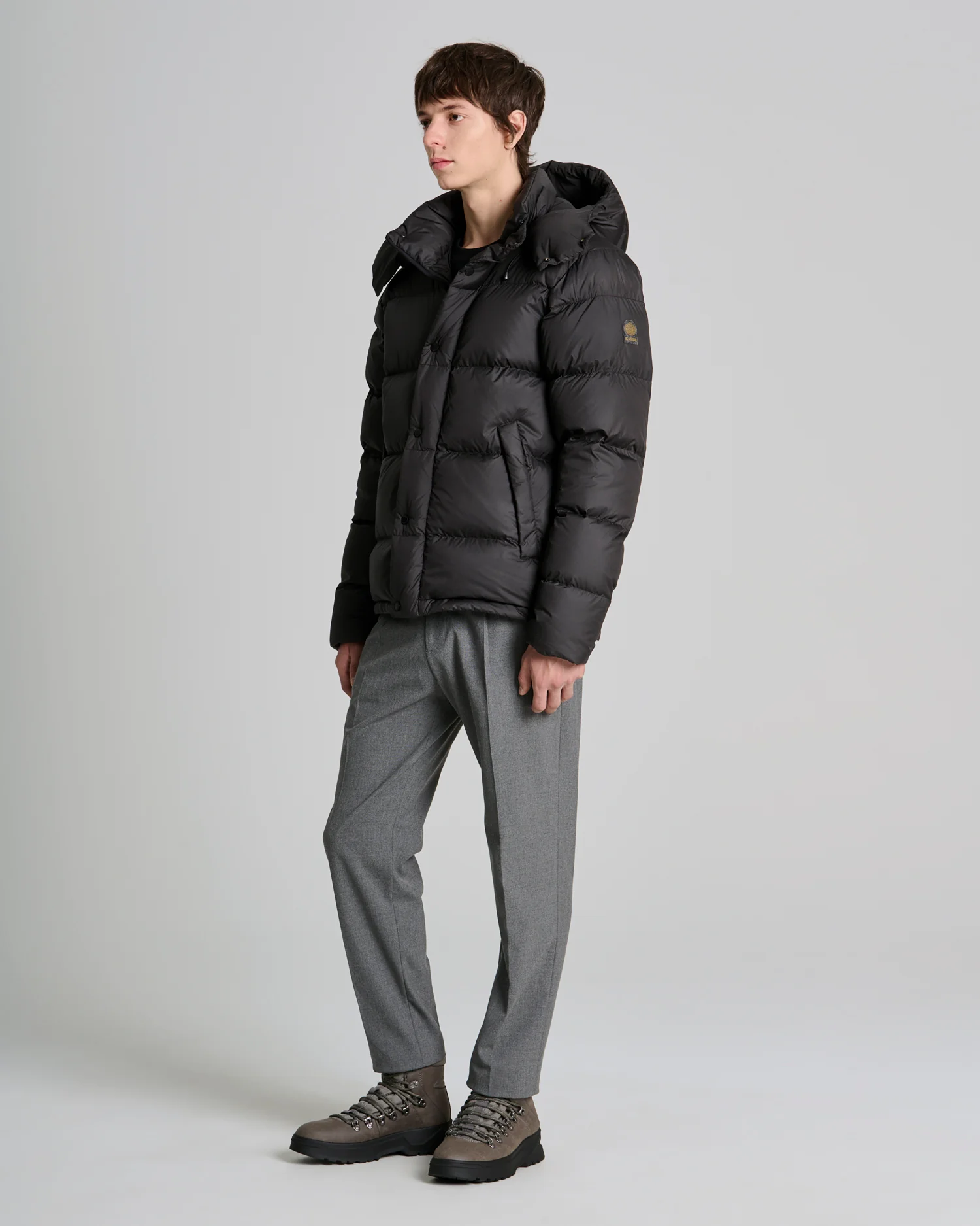 Kanuk Mens Down Jacket Misto Stf - Black - Image 3