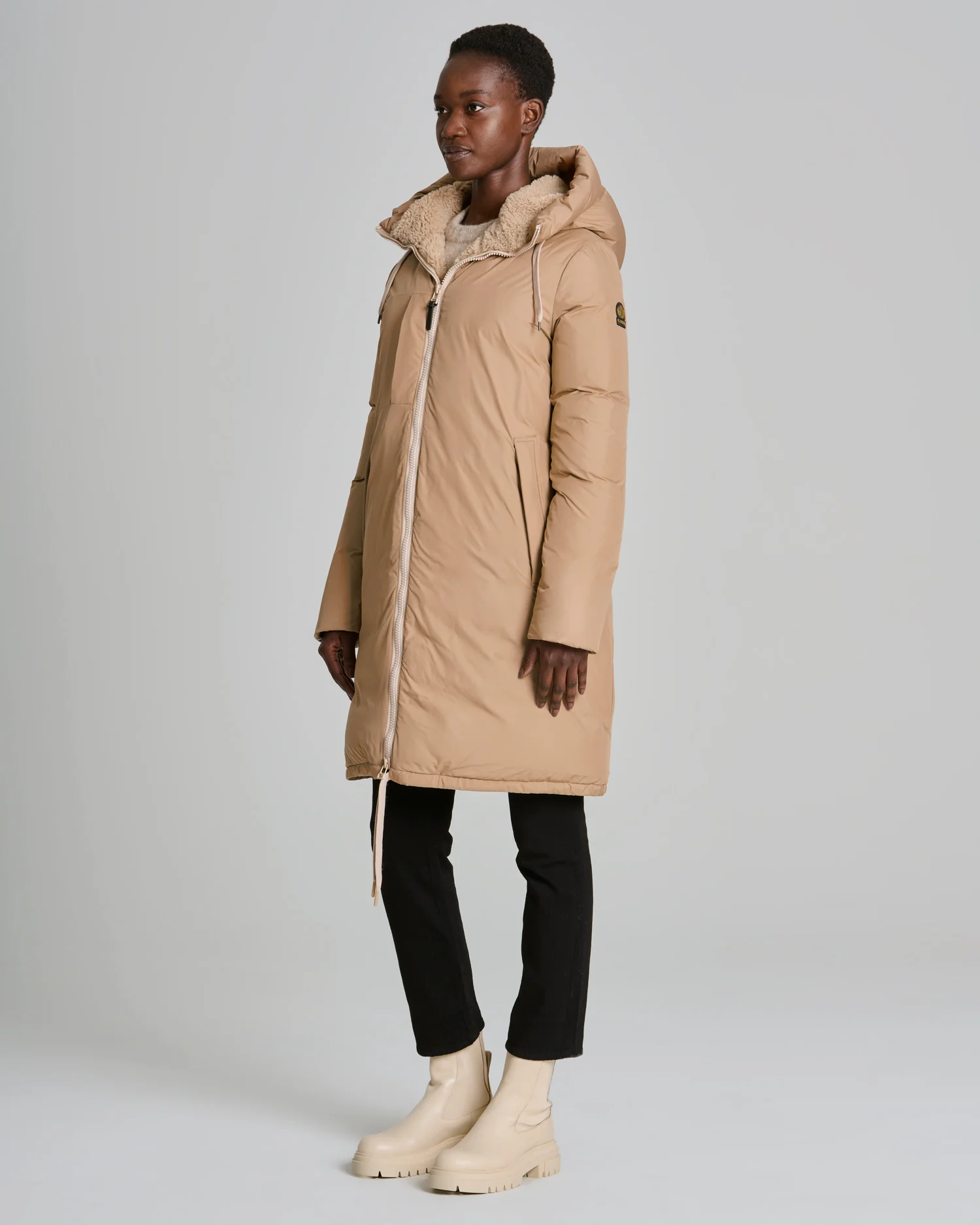 Kanuk Womens Down *Parka Meiwa - Sand - Image 3
