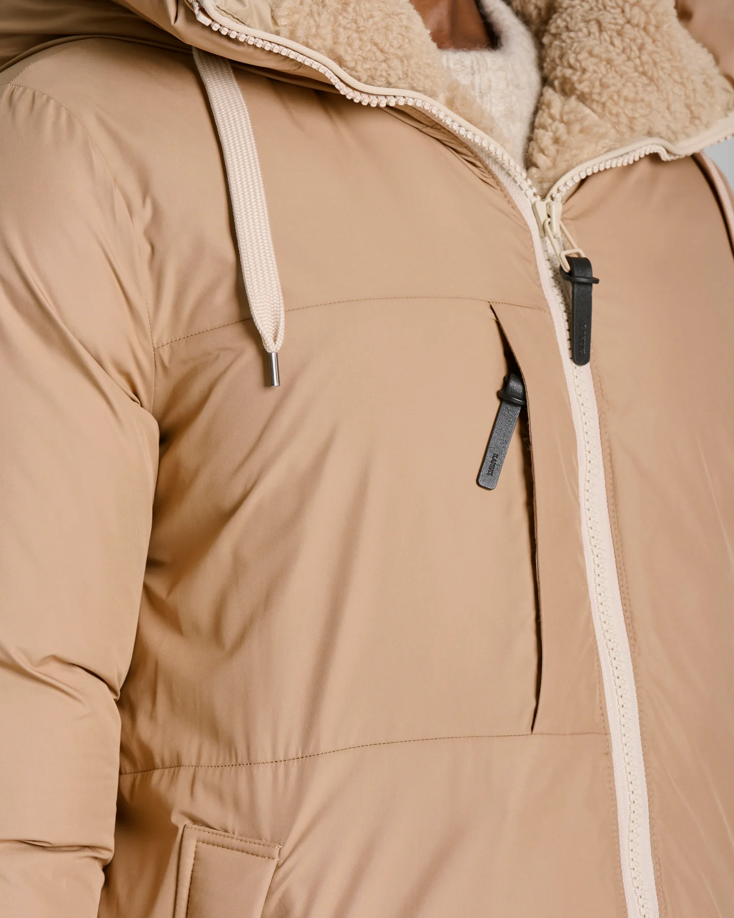 Kanuk Womens Down *Parka Meiwa - Sand - Image 7