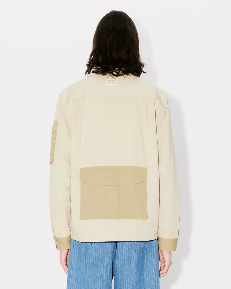 Kenzo Cargo Shirt - Beige - Image 2