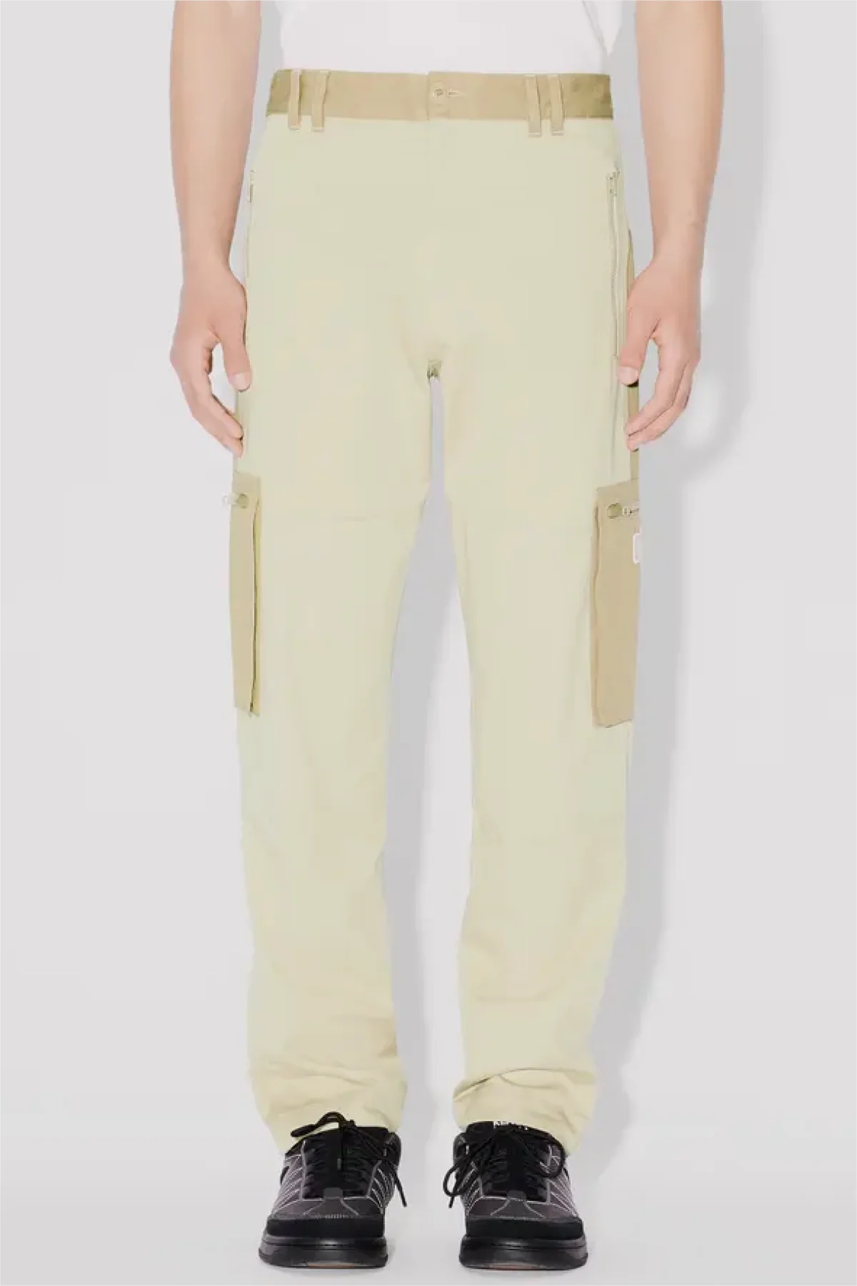 Kenzo Slim Cargo Pants - Beige