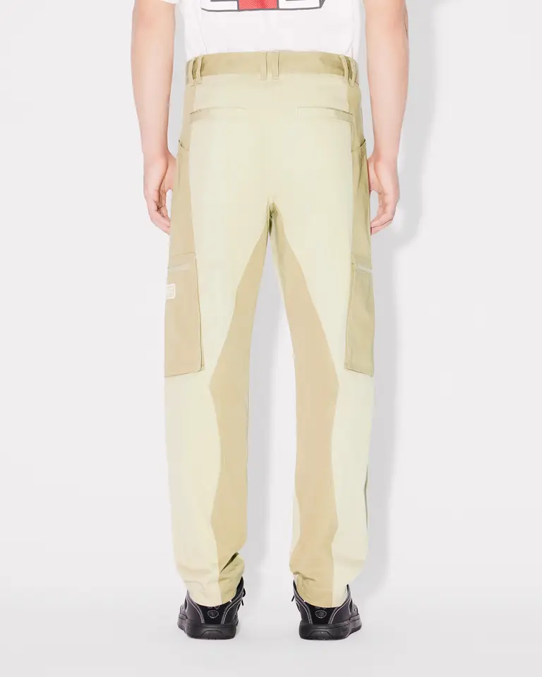 Kenzo Slim Cargo Pants - Beige - Image 2