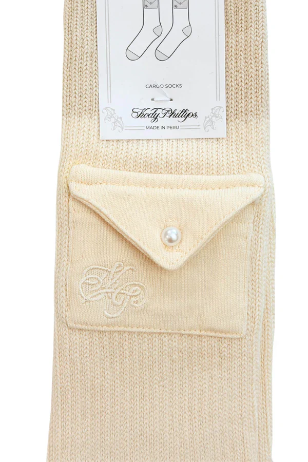 Kody Phillips Cargo Socks - Ivory - Image 2