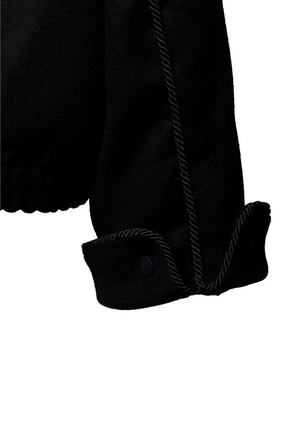 Kody Phillips Lasso Wool Jacket - Black - Image 4
