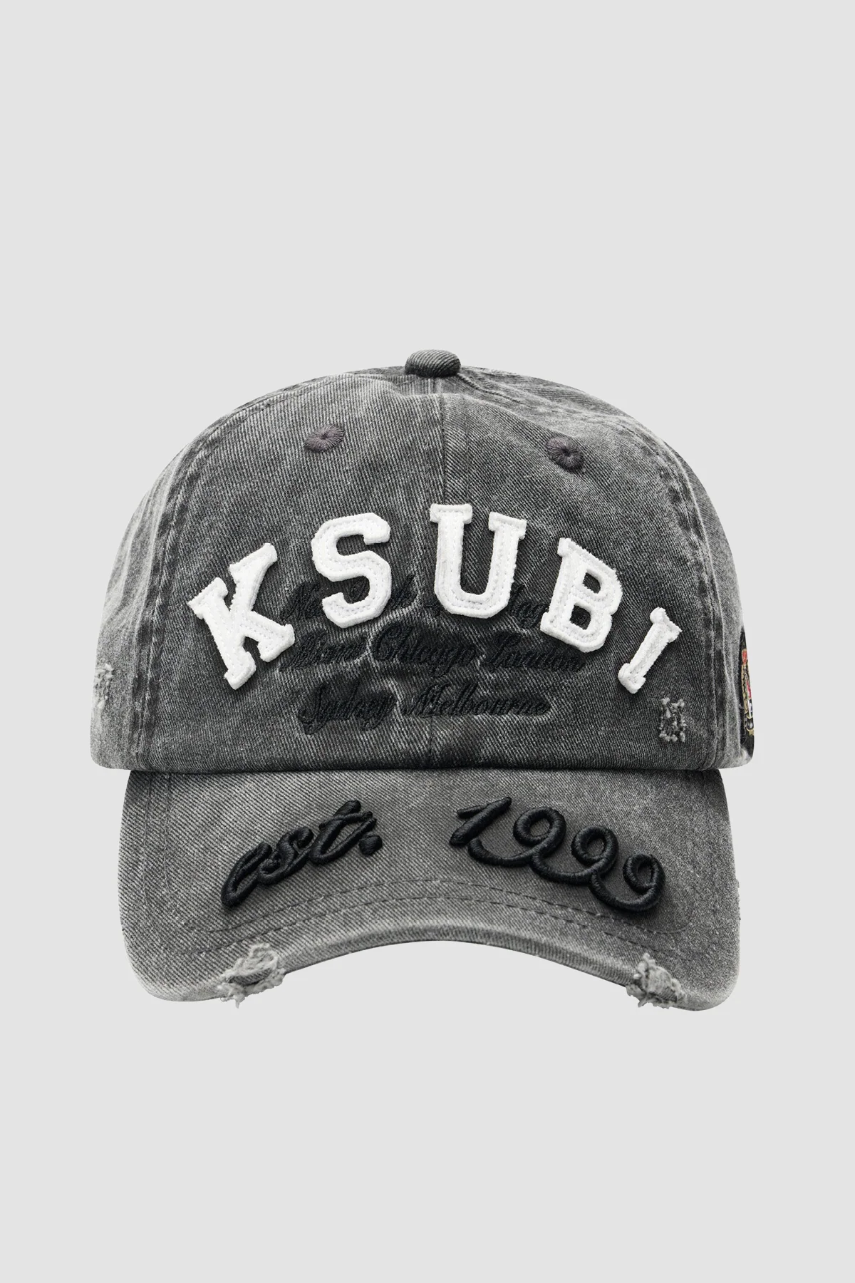 Ksubi Duke Krest Cap - Black