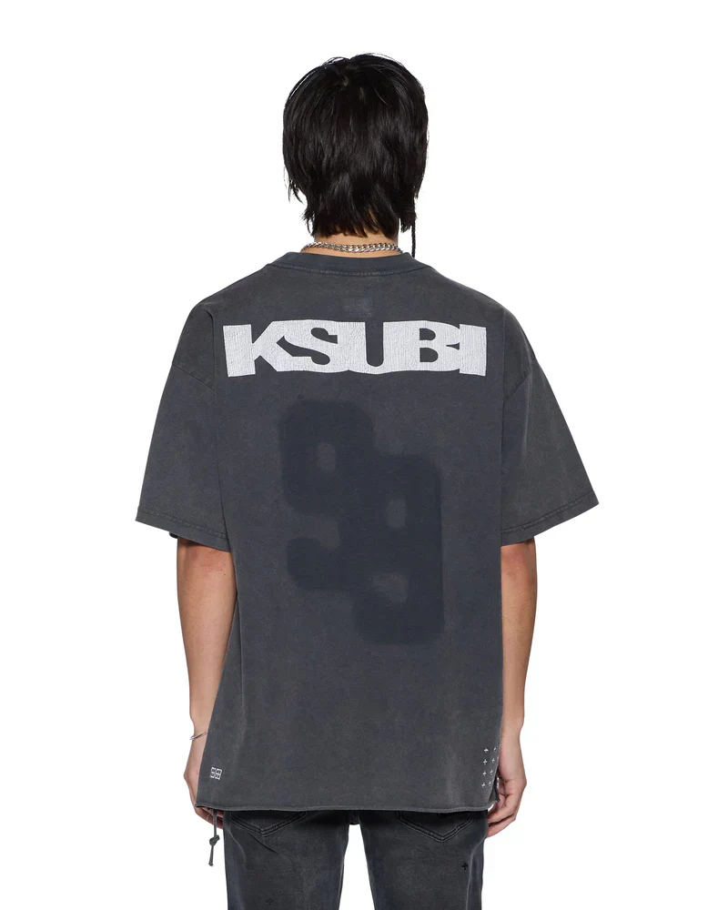 Ksubi Excess SS Tee - Charcoal - Image 2