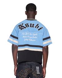 Ksubi Idol Duke SS Jersey Top - Blue - Image 2
