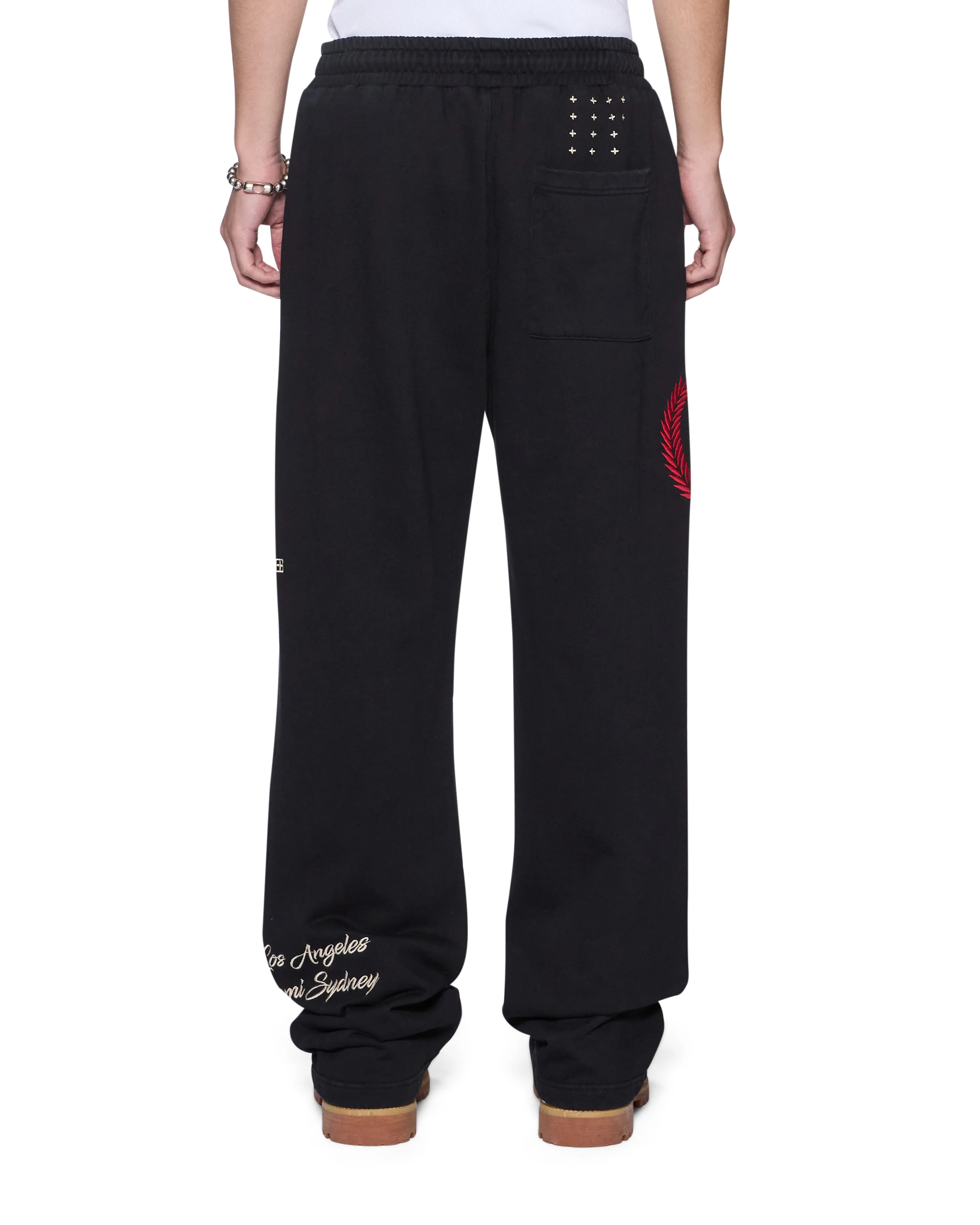 Ksubi Kball Synthesis Track Pants - Black - Image 3