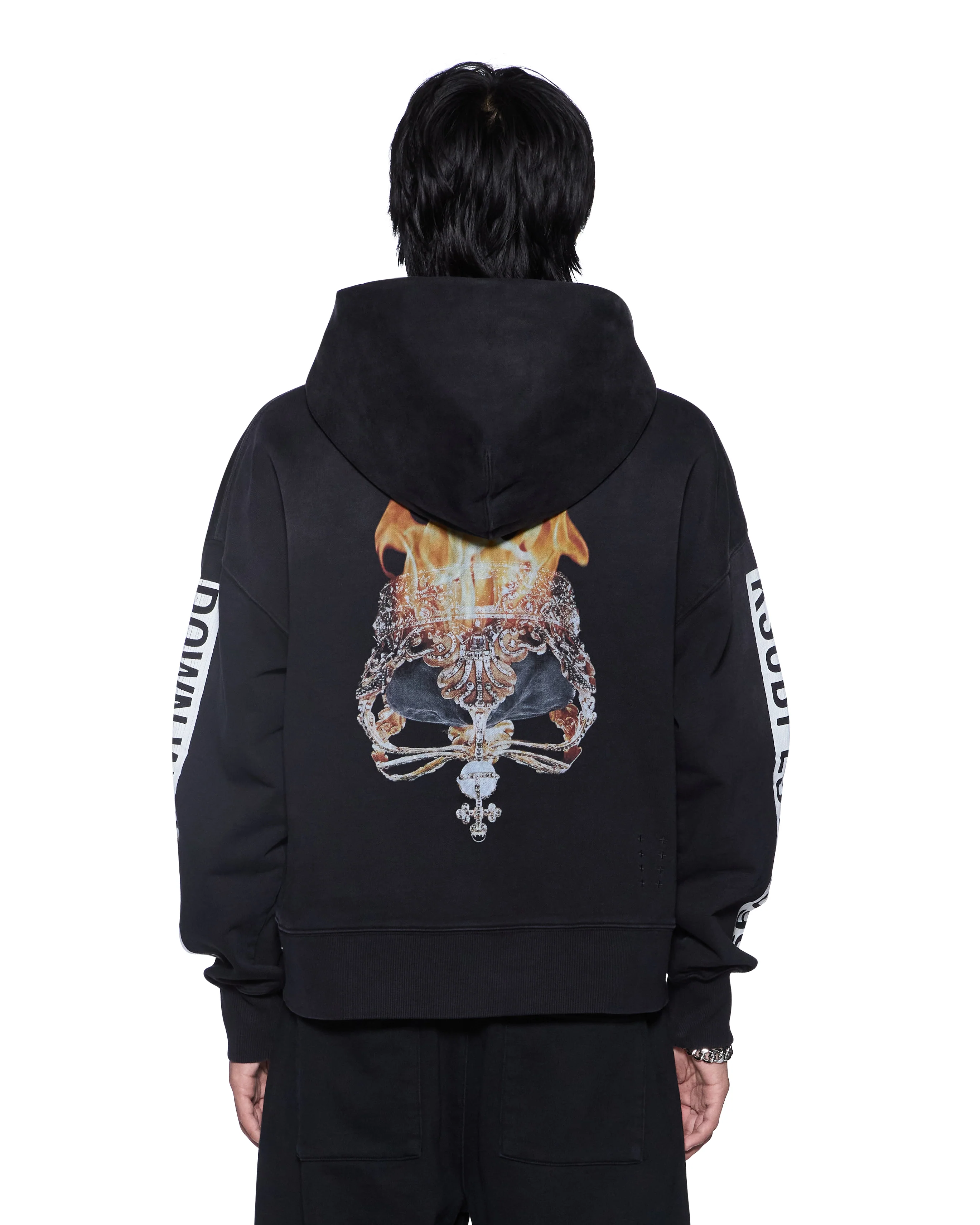 Ksubi Kings Halen Zip Hoodie - Black - Image 3
