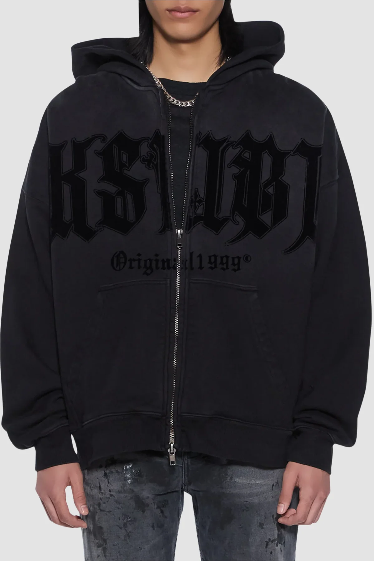 Ksubi Kstudio Ekcess Hoodie - Charcoal