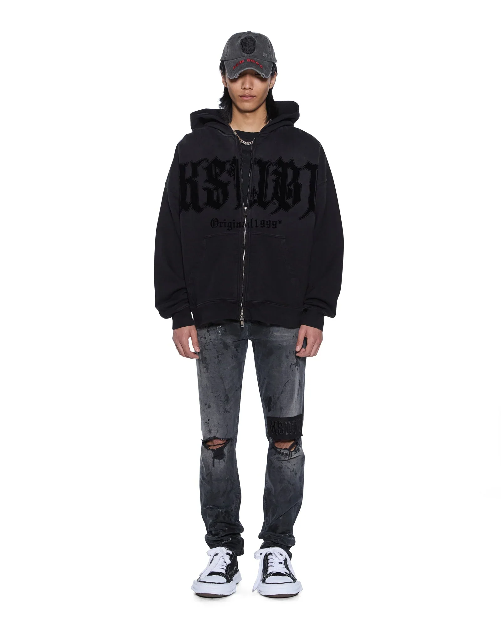 Ksubi Kstudio Ekcess Hoodie - Charcoal - Image 3