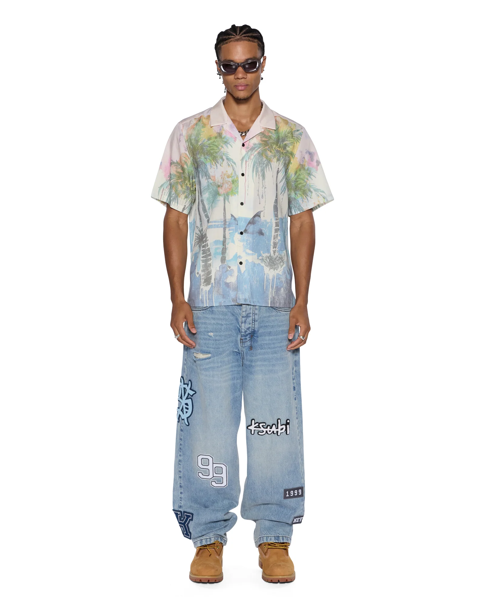 Ksubi Poolside Resort Shirt - Multi - Image 3