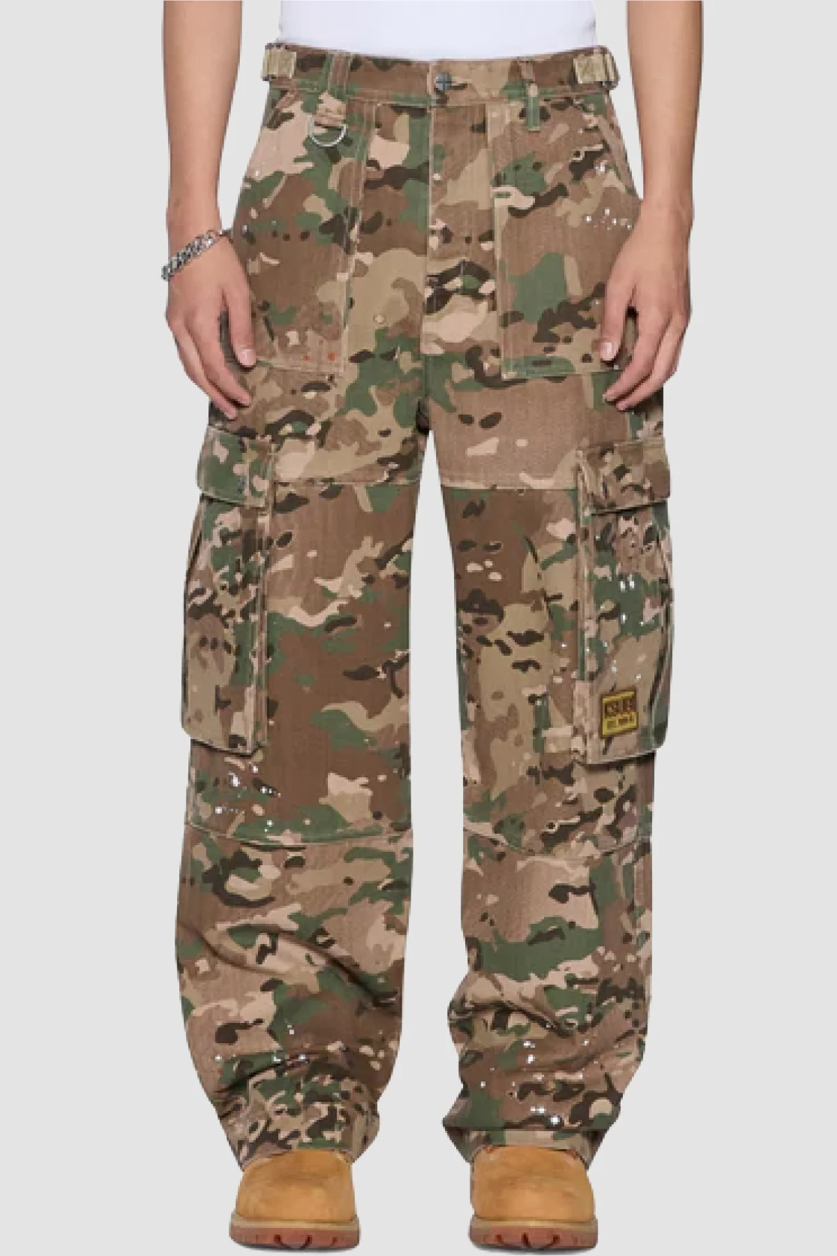 Ksubi Trooper Woodland Cargo Pants - Camo