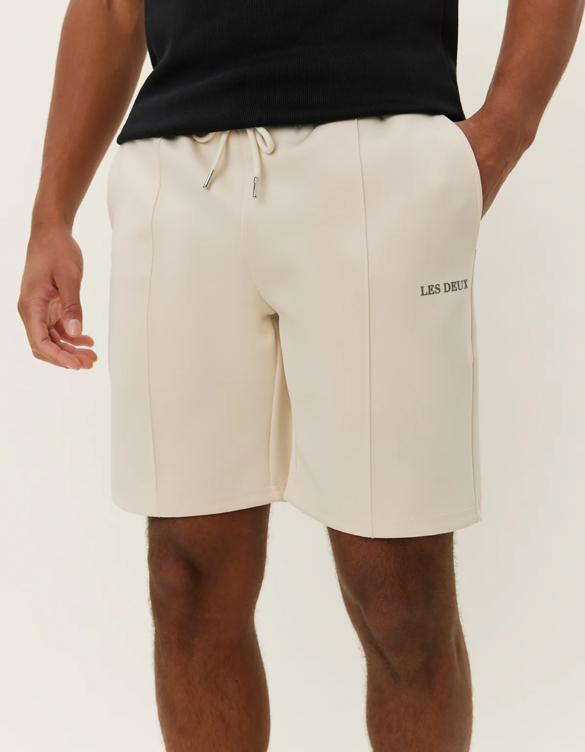Les Deux Ballier Track Shorts - Ivory - Image 4