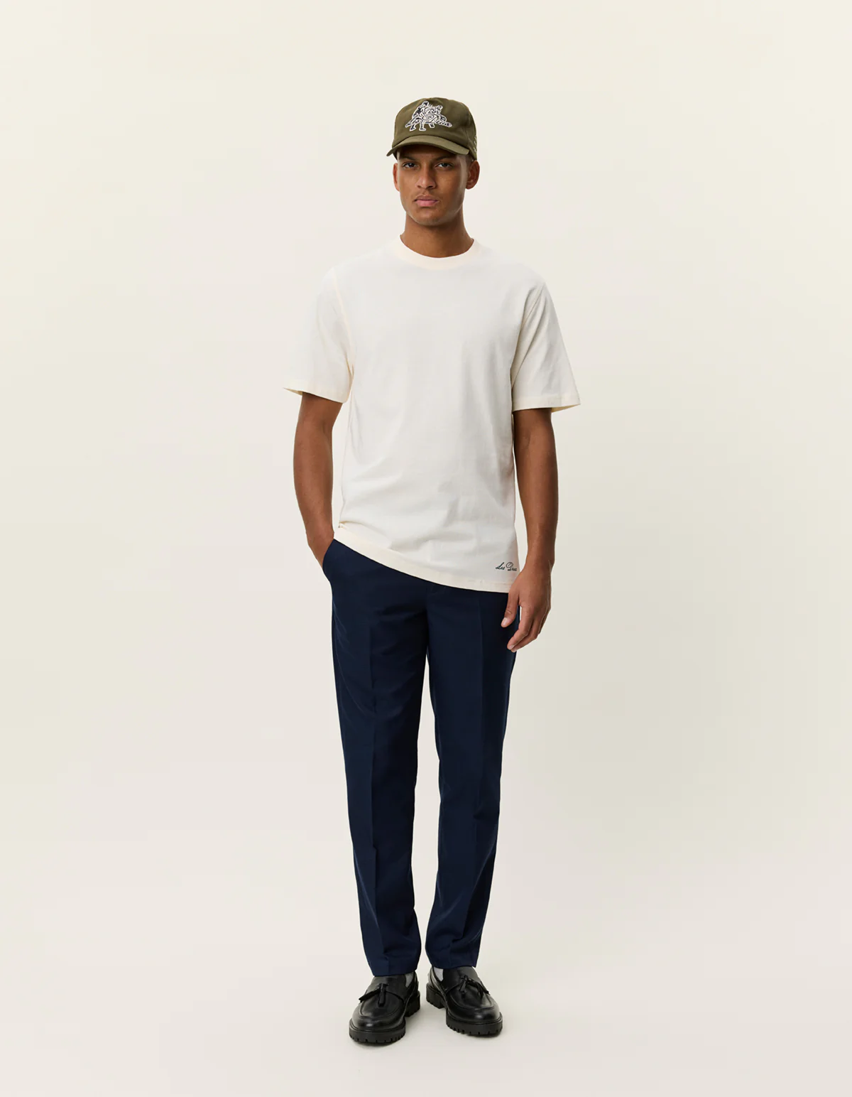 Les Deux Ben Artist Tee - White - Image 3