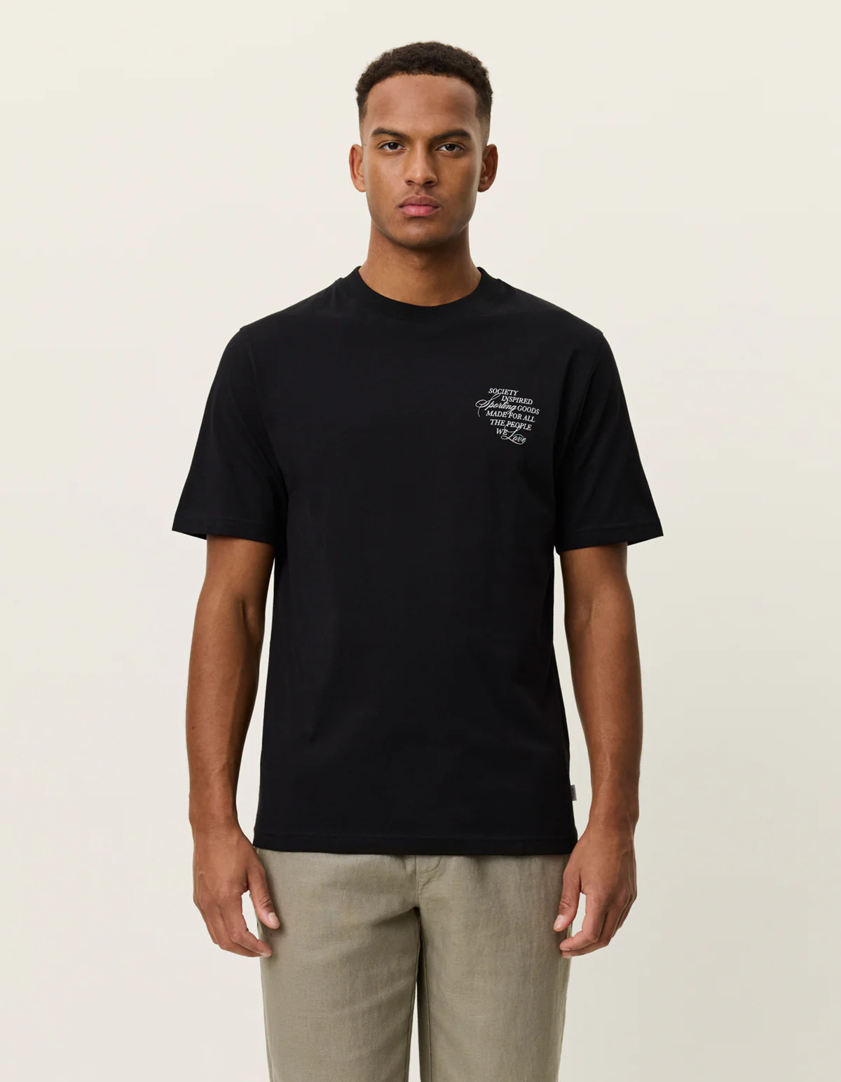 Les Deux Ben Faience Tee - Black - Image 2
