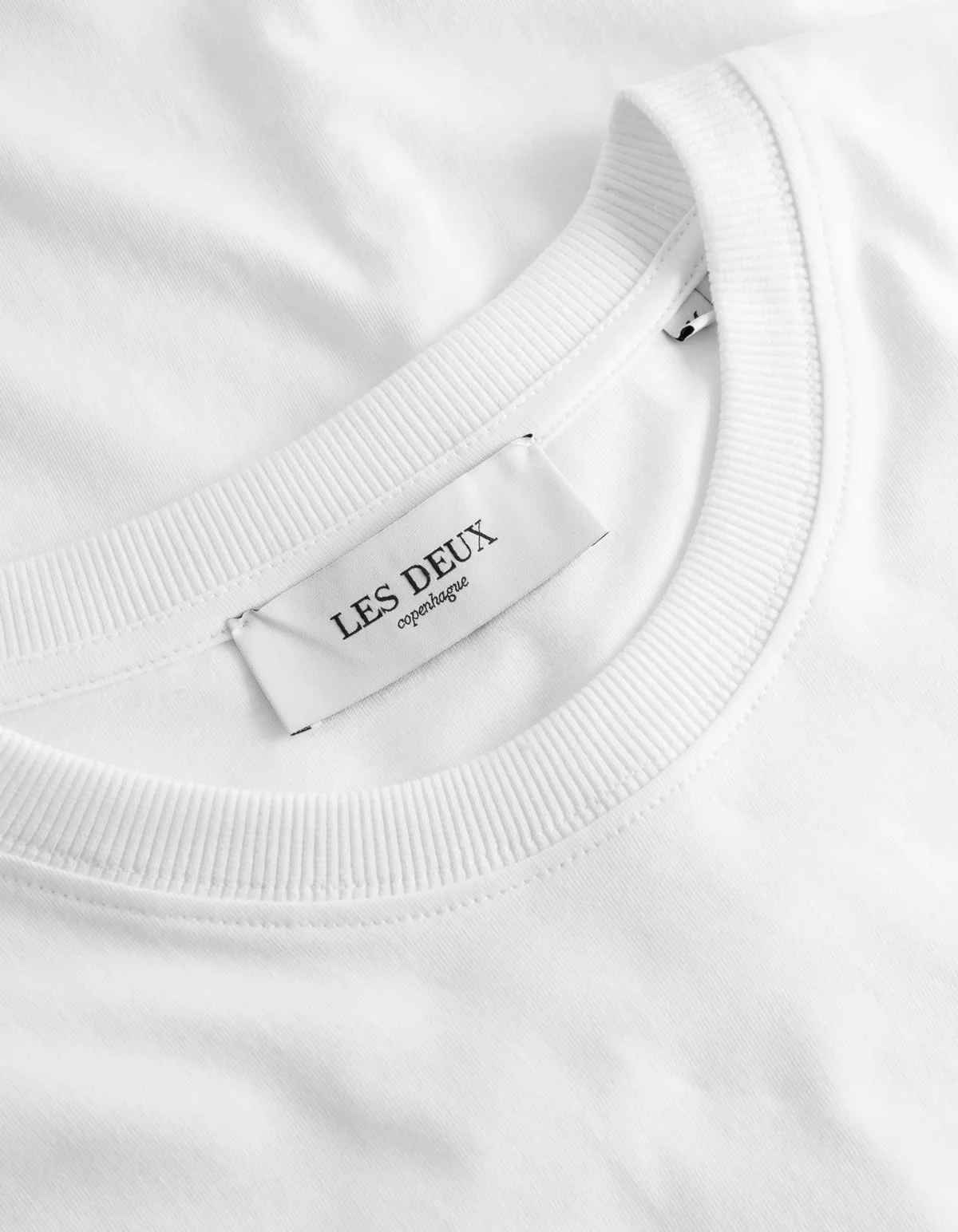 Les Deux Blake Tee - White - Image 4