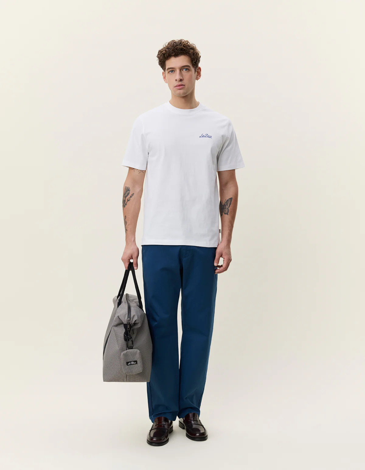 Les Deux Bouquet Tee - White - Image 3