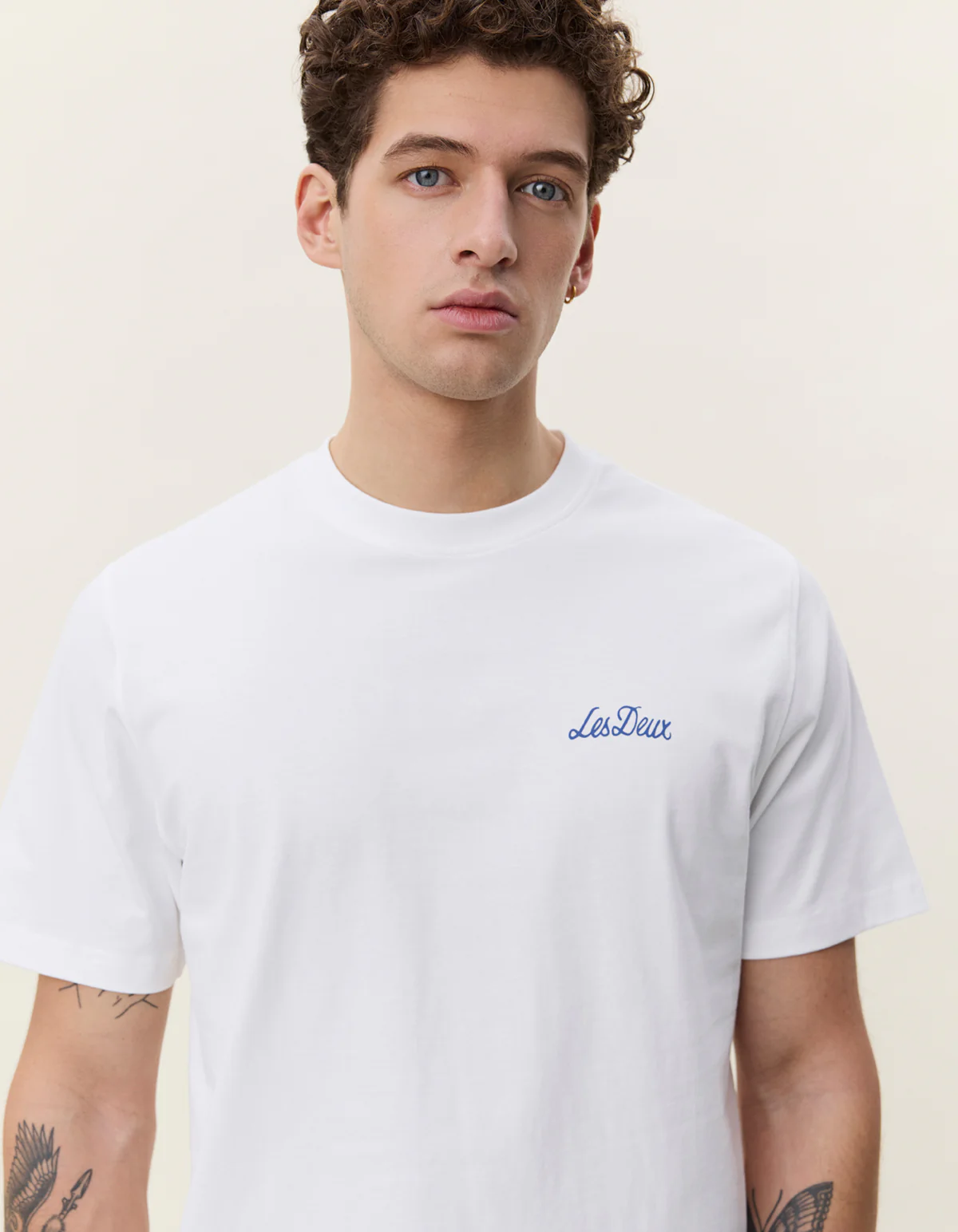 Les Deux Bouquet Tee - White - Image 4