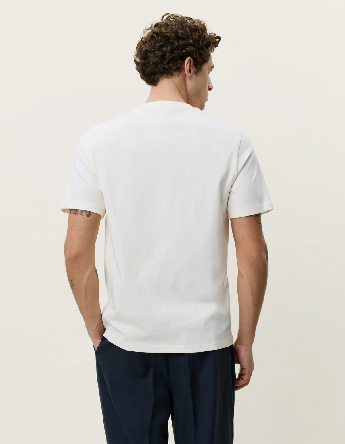 Les Deux Deux Tee - Light Ivory - Image 2