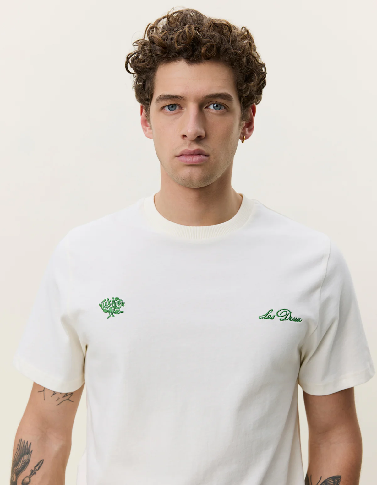 Les Deux Deux Tee - Light Ivory - Image 4
