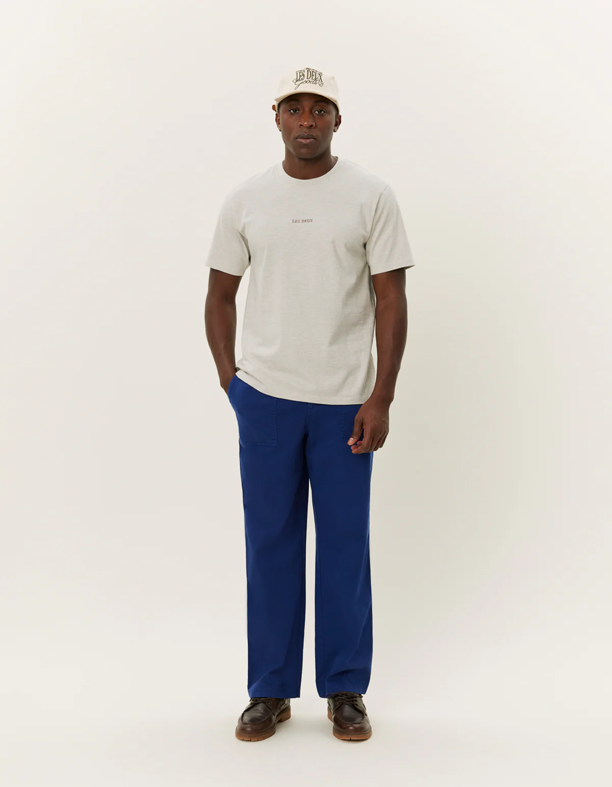 Les Deux Dexter Tee – Ivory - Image 3