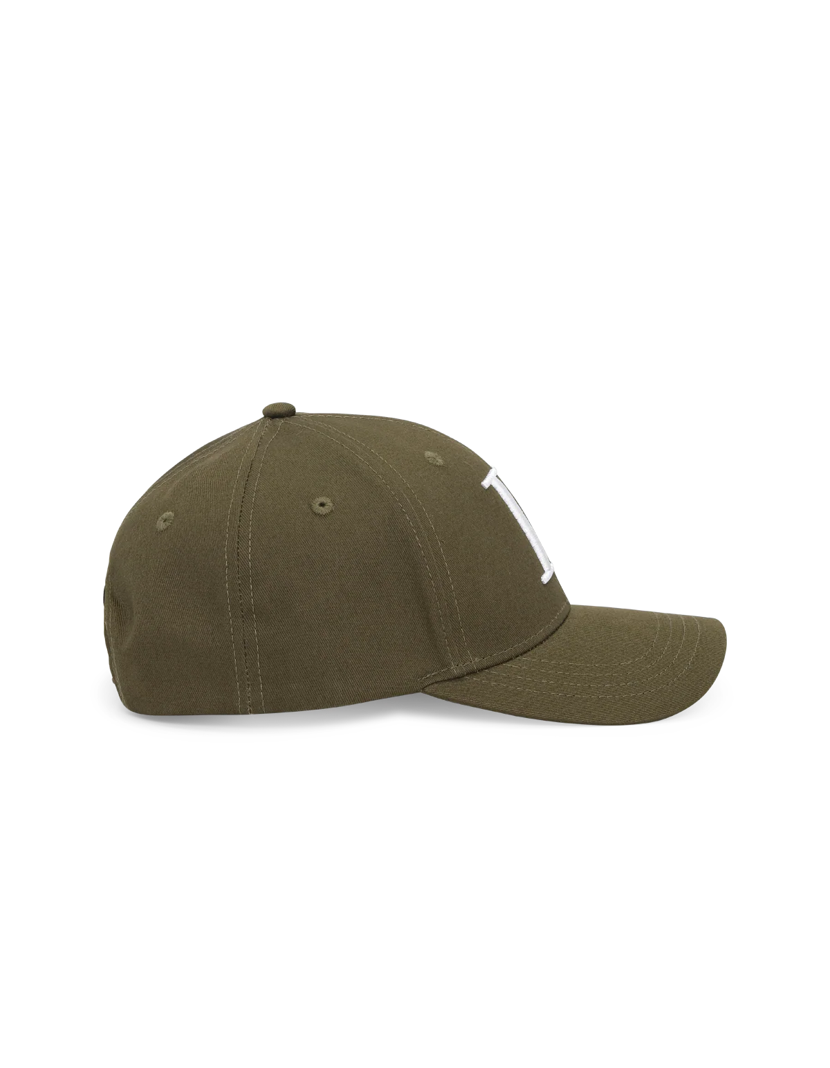 Les Deux Encore Organic Baseball Cap - Olive - Image 2