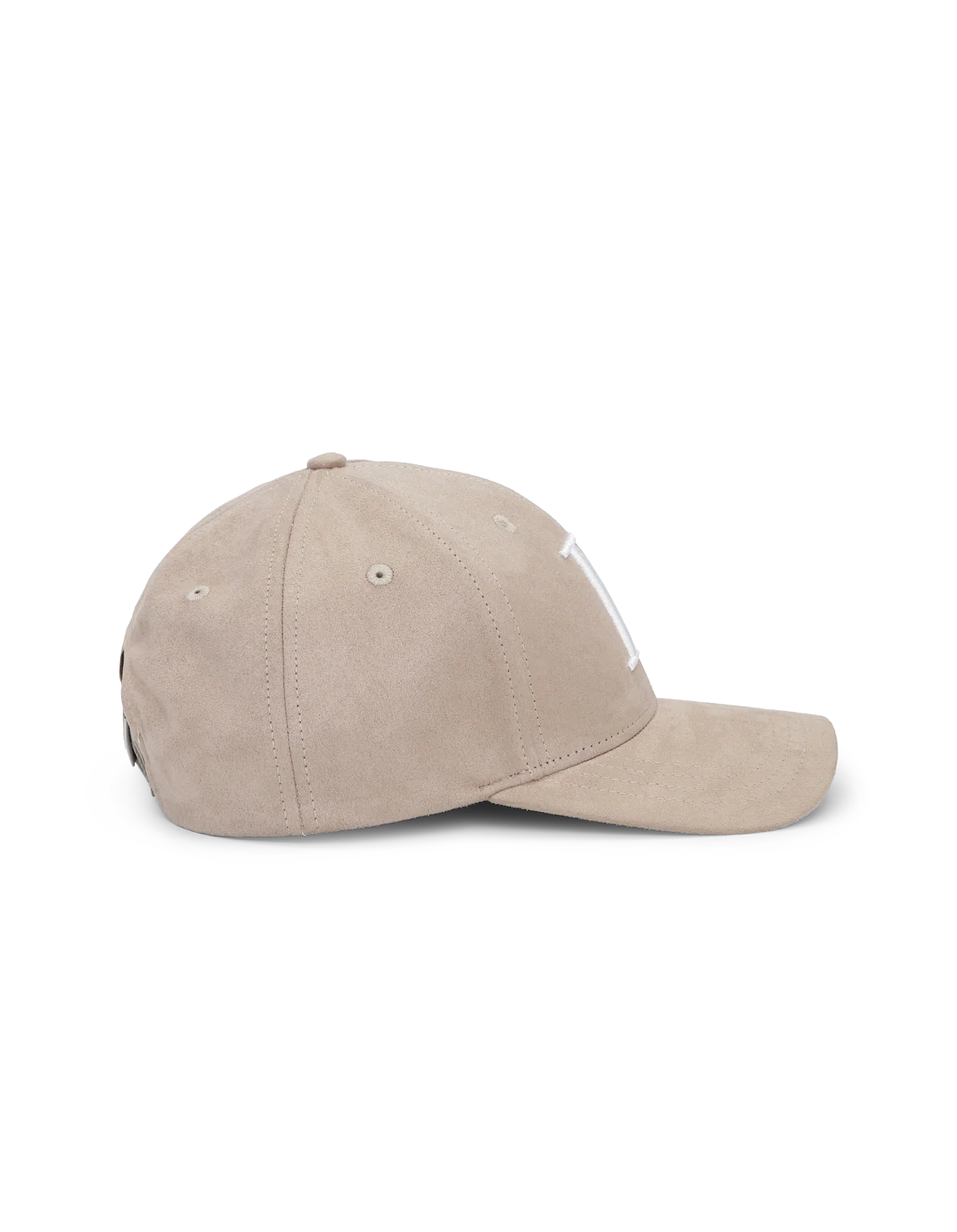 Les Deux Encore Suede Baseball Cap - Dark Sand - Image 2