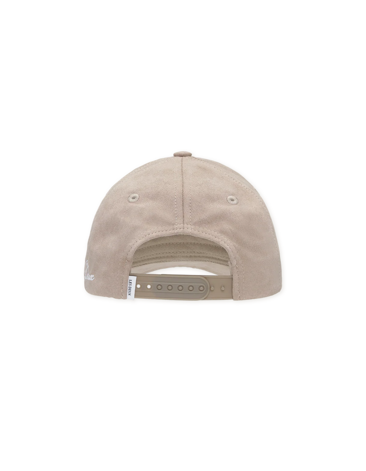 Les Deux Encore Suede Baseball Cap - Dark Sand - Image 4