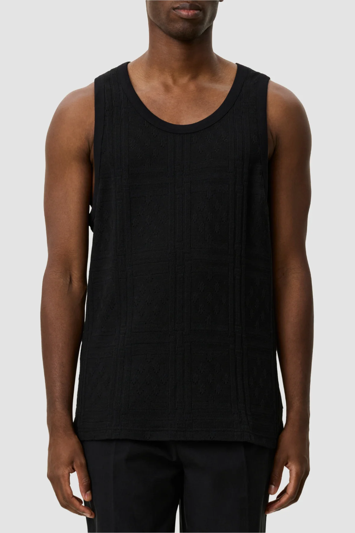 Les Deux Huxley Pointell Tank - Black