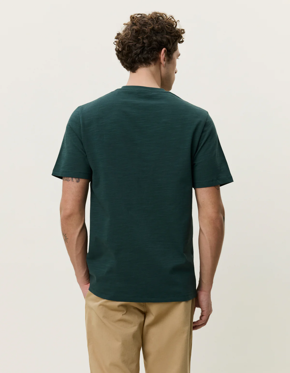 Les Deux Italian Tee - Pine Green - Image 2