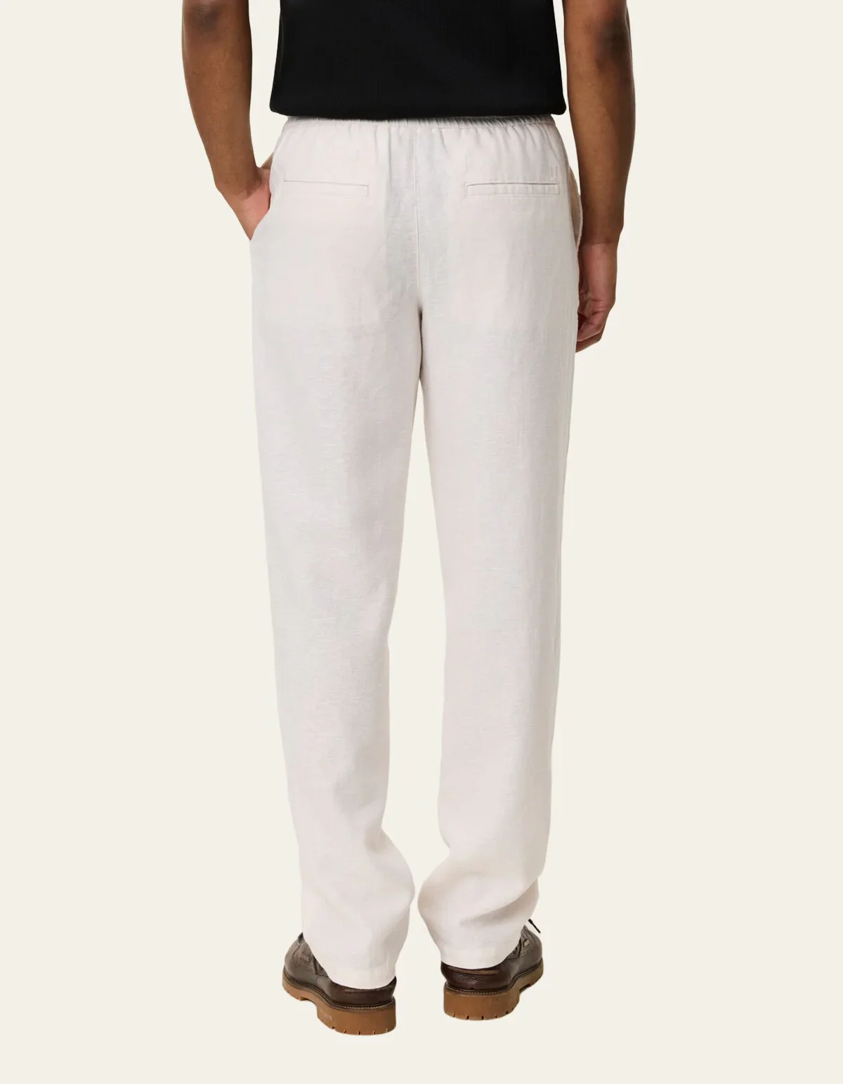 Les Deux Patrick Linen Pants - White - Image 2