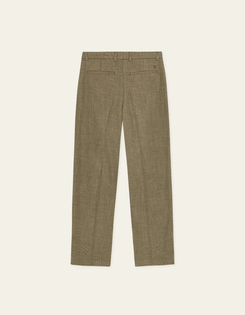 Les Deux Randall Melange Pants - Teak - Image 2