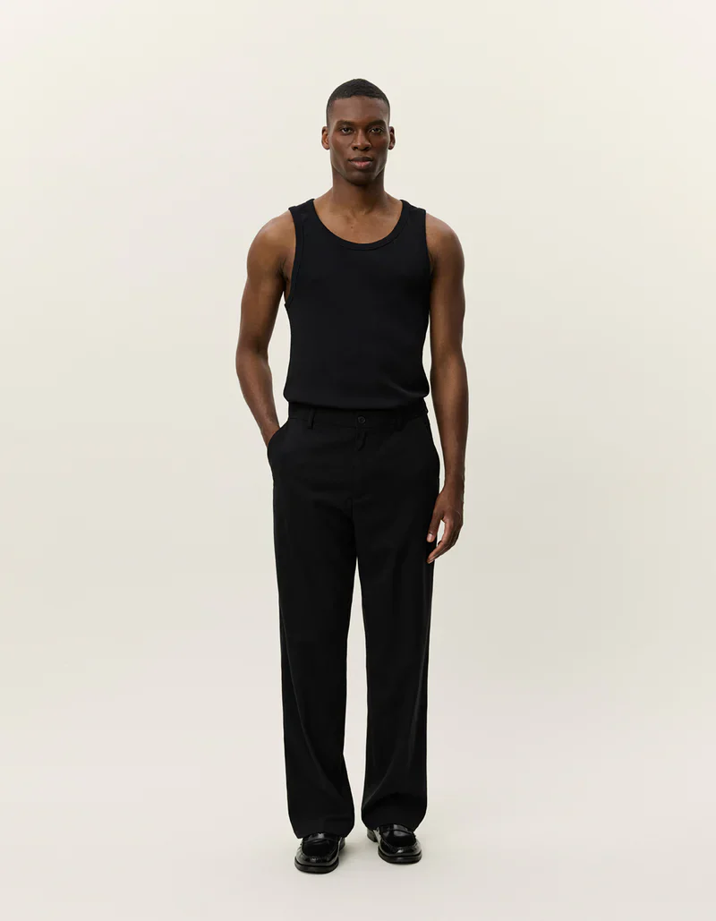 Les Deux Randall Suiting Pants - Black - Image 3