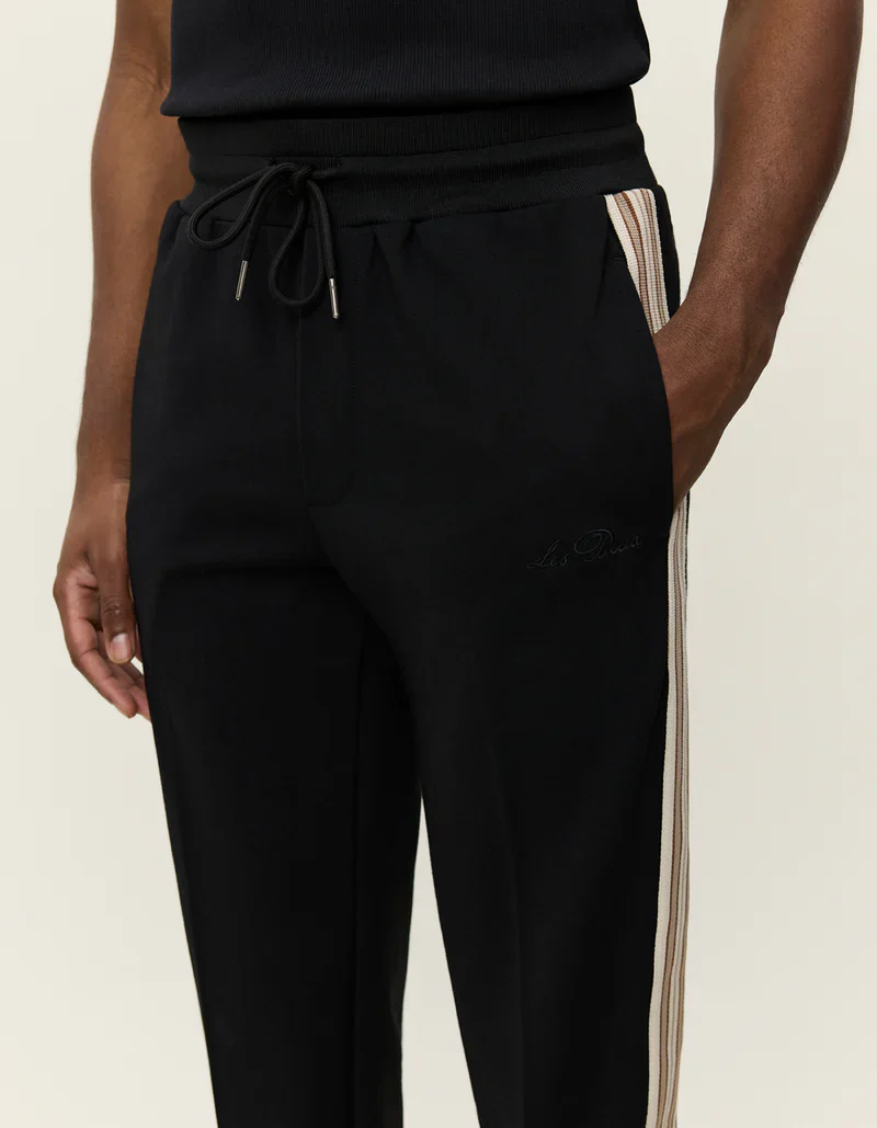 Les Deux Sterling Track Pants - Black - Image 4