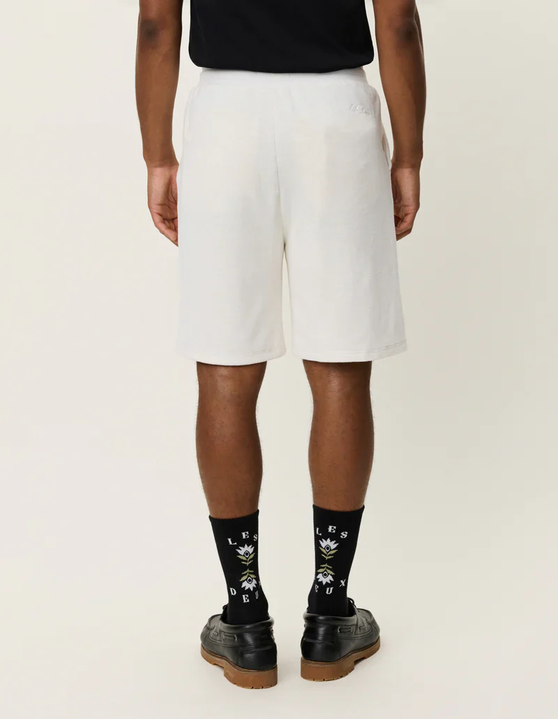 Les Deux Sully Towel Shorts - Ivory - Image 2