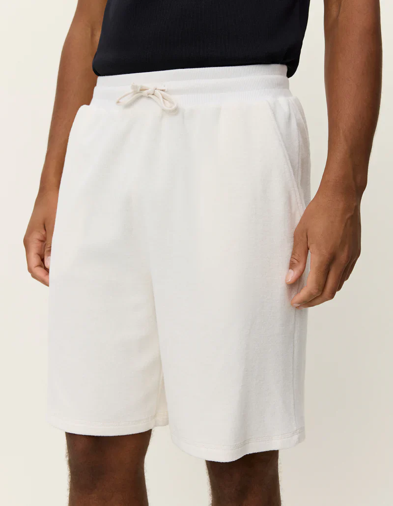 Les Deux Sully Towel Shorts - Ivory - Image 3