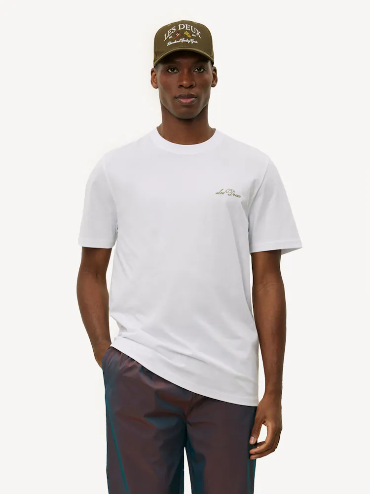 Les Deux Wild Flower Tee - White - Image 2