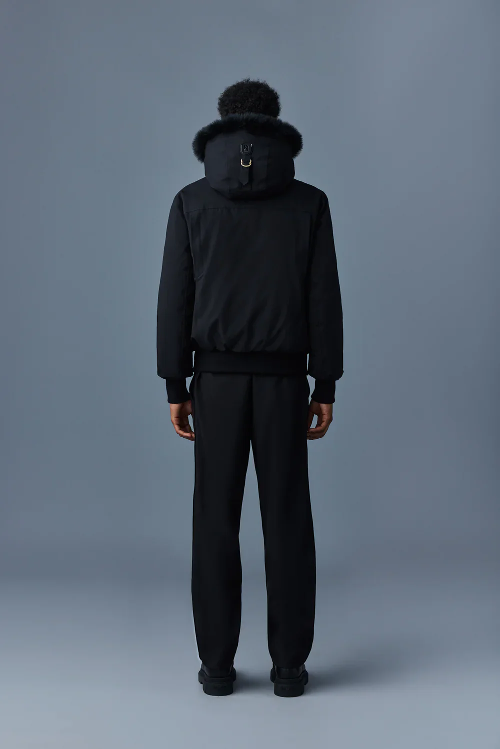 Mackage Mens Down Bomber Dixon-BX - Black/Gold - Image 4