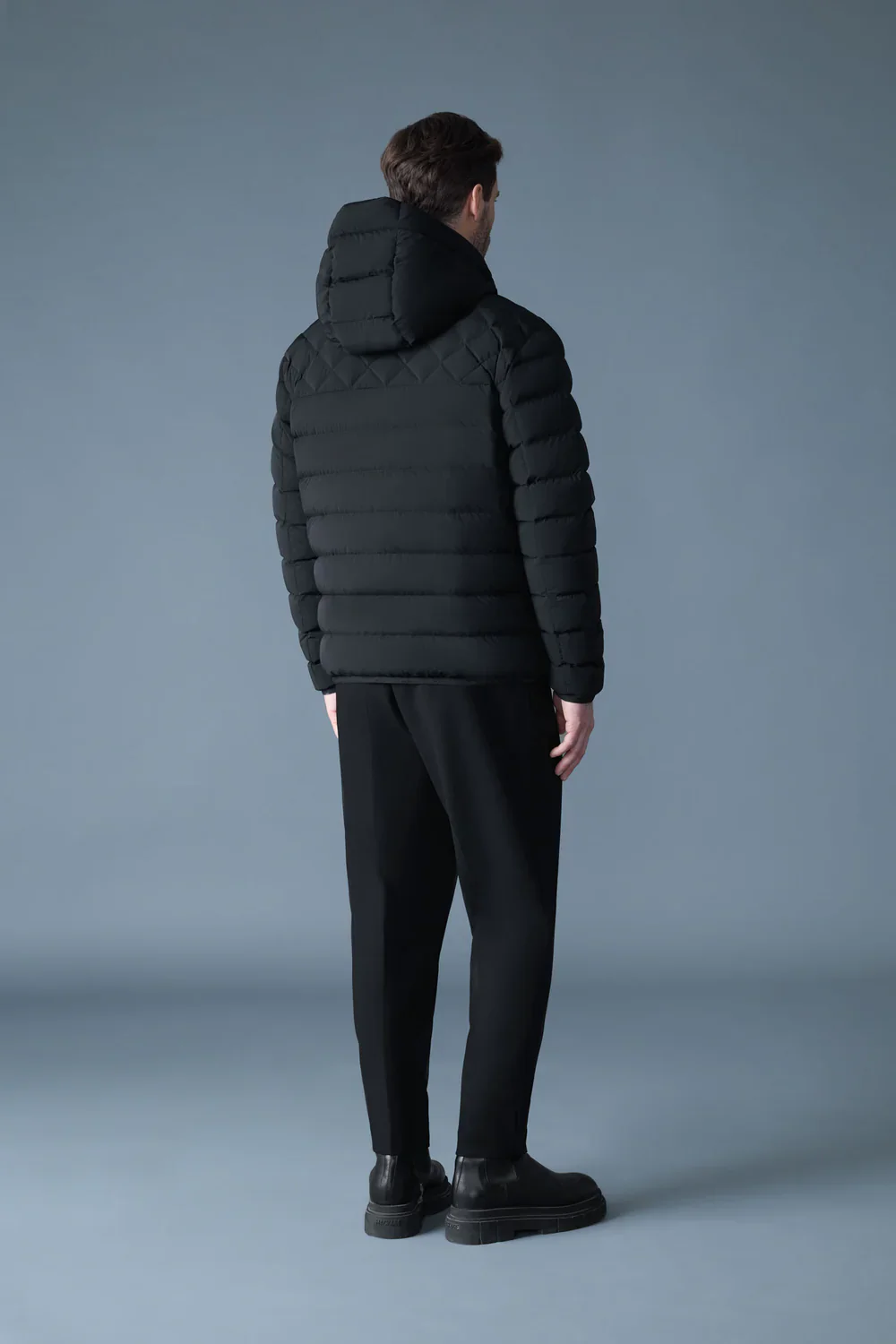 Mackage Mens Down Jacket Bergen - Black - Image 3
