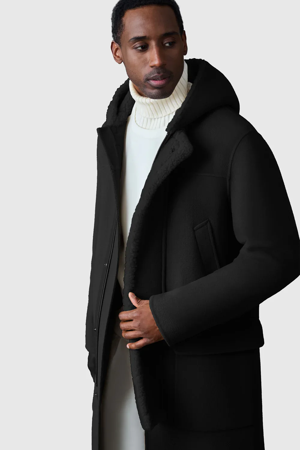 Mackage Mens Wind Jacket Abraham - Black - Image 4